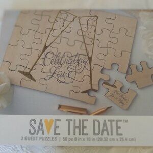 2 Guest Signing Wedding Puzzles